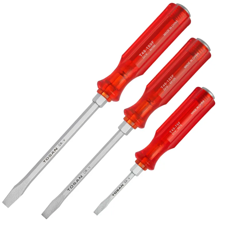 SLOTTED HEAD GO-THROUGH SCREWDRIVERS H8*300