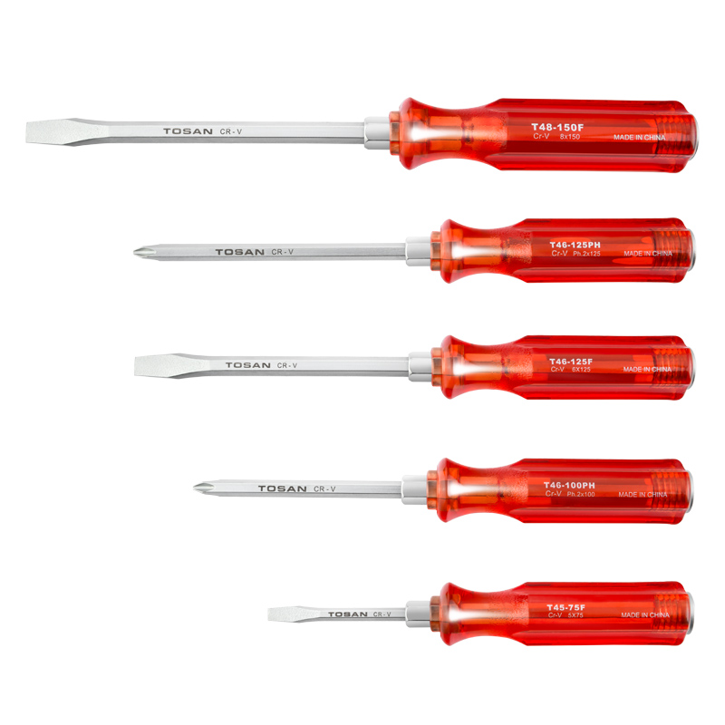 5PCS GO-THROUGH SCREWDRIVER SETS