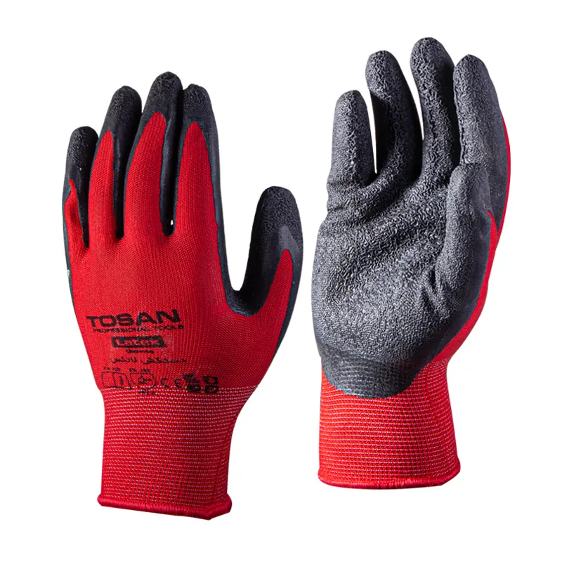 LATEX PALM COATED GLOVES MODEL TDP-L10