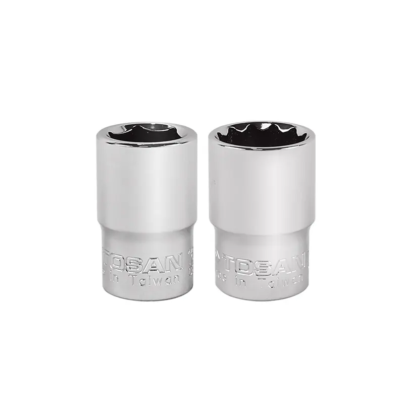 1/2" DRIVE SHALLOW SOCKET WRENCHES (6 feathers , 12 feathers)