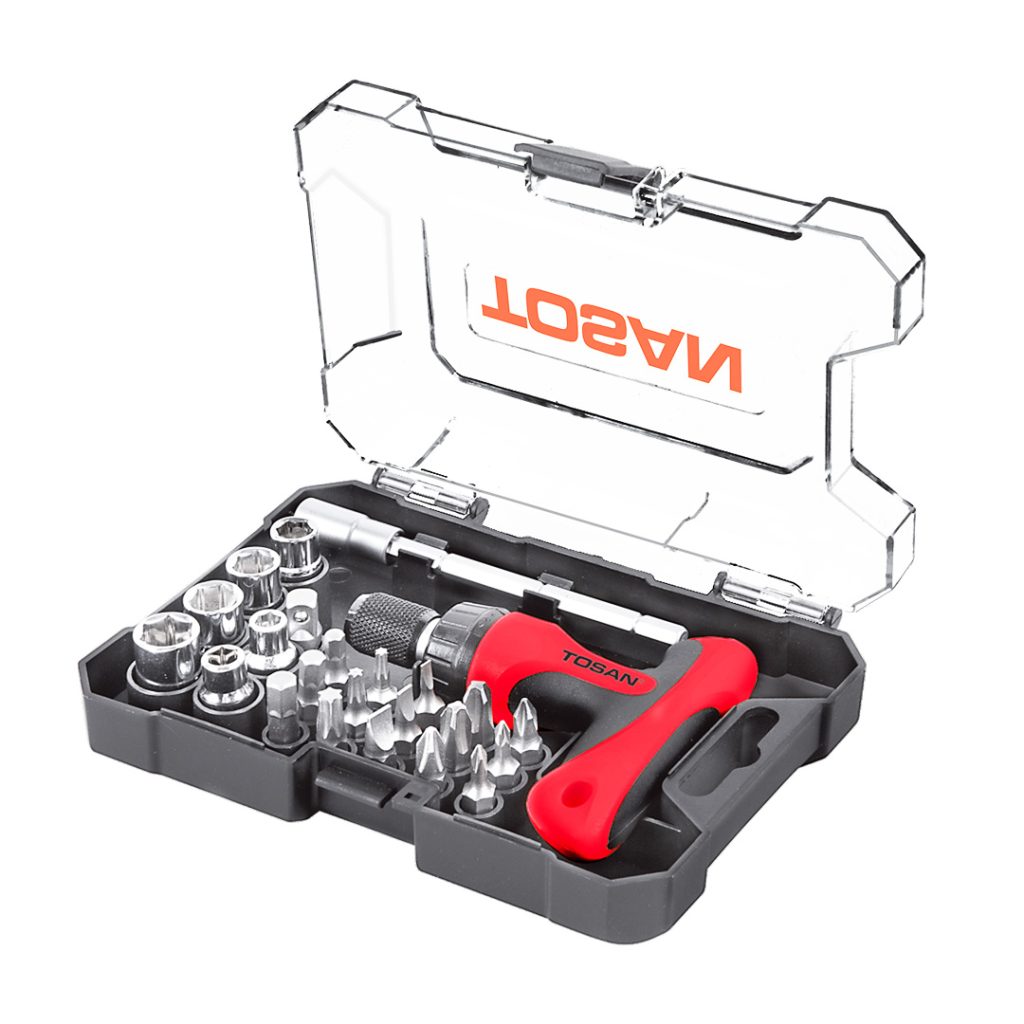 24PCS SCREWDRIVER AND SOCKET SET